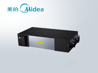 美的（Midea）新風(fēng)安裝XKJG400/QR家用雙向過(guò)濾式全熱新風(fēng)機(jī)